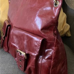 NINO BOSSI GENUINE LEATHER BURGUNDY
